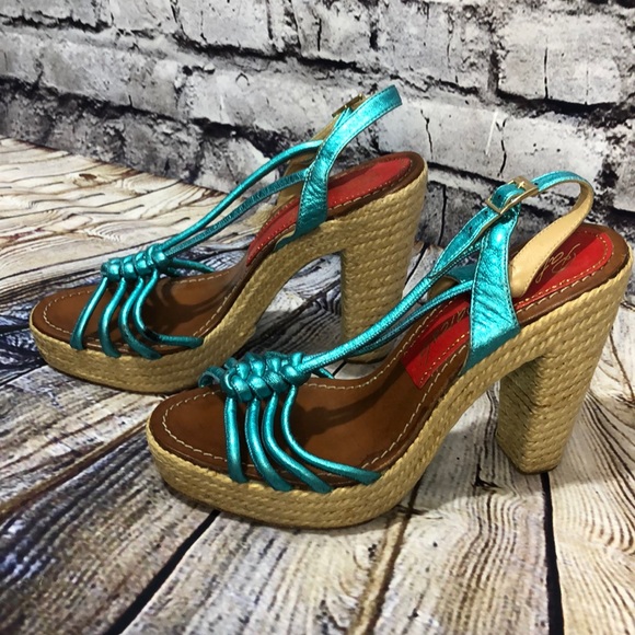 PALOMA BARCELO STRAP HEELS - Picture 1 of 12